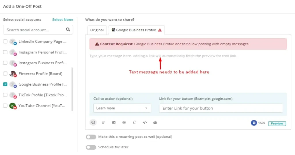 errores Google Business Profile Mallorca