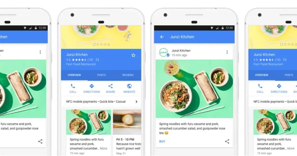 publicaciones Google Business Profile